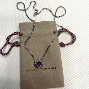 DAVID YURMAN Cookie Classics Amethyst Pendant Necklace